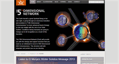 Desktop Screenshot of fifthdimensionalnetwork.com